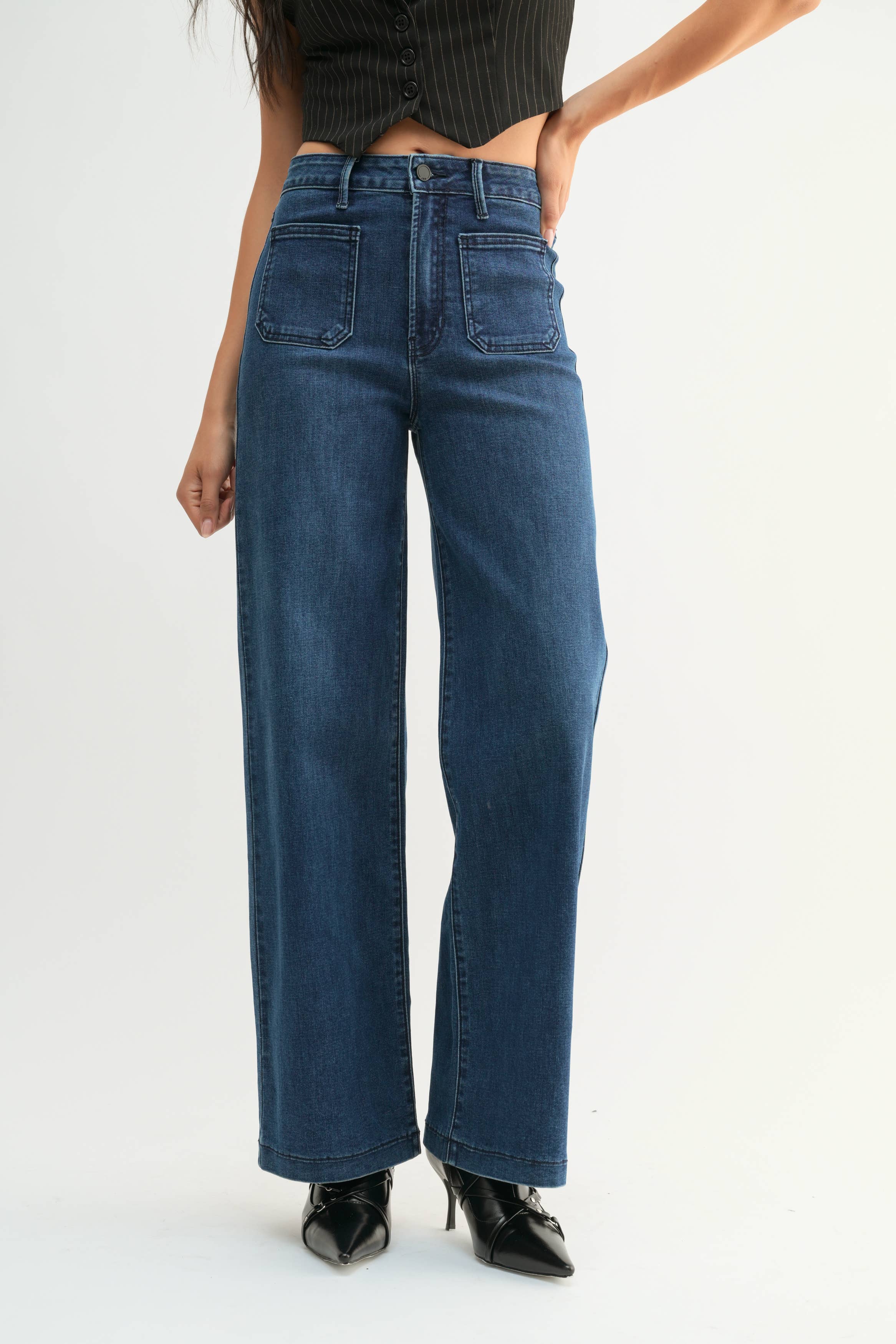 DP790 - DK - Mini Patch Pocket Wide - Out of the Blue