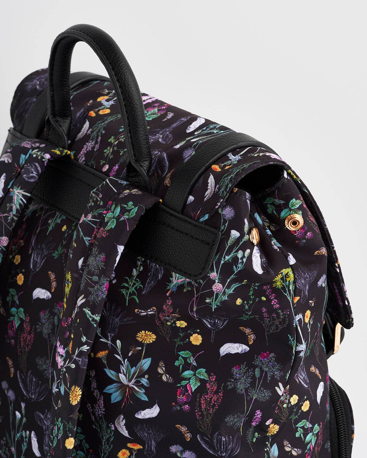 Wilderness Black Buckle Backpack - Out of the Blue