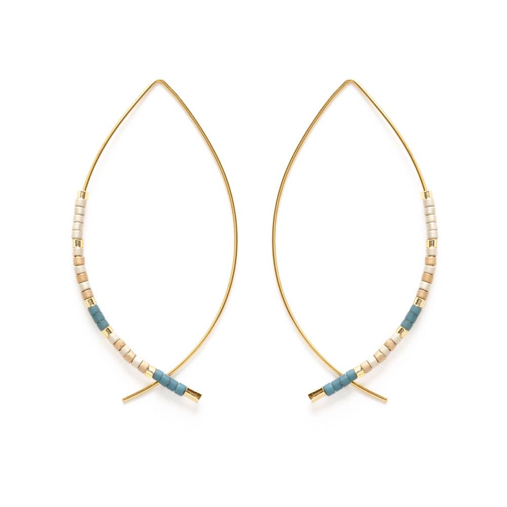 Japanese Bead Marquise Threaders - Out of the Blue