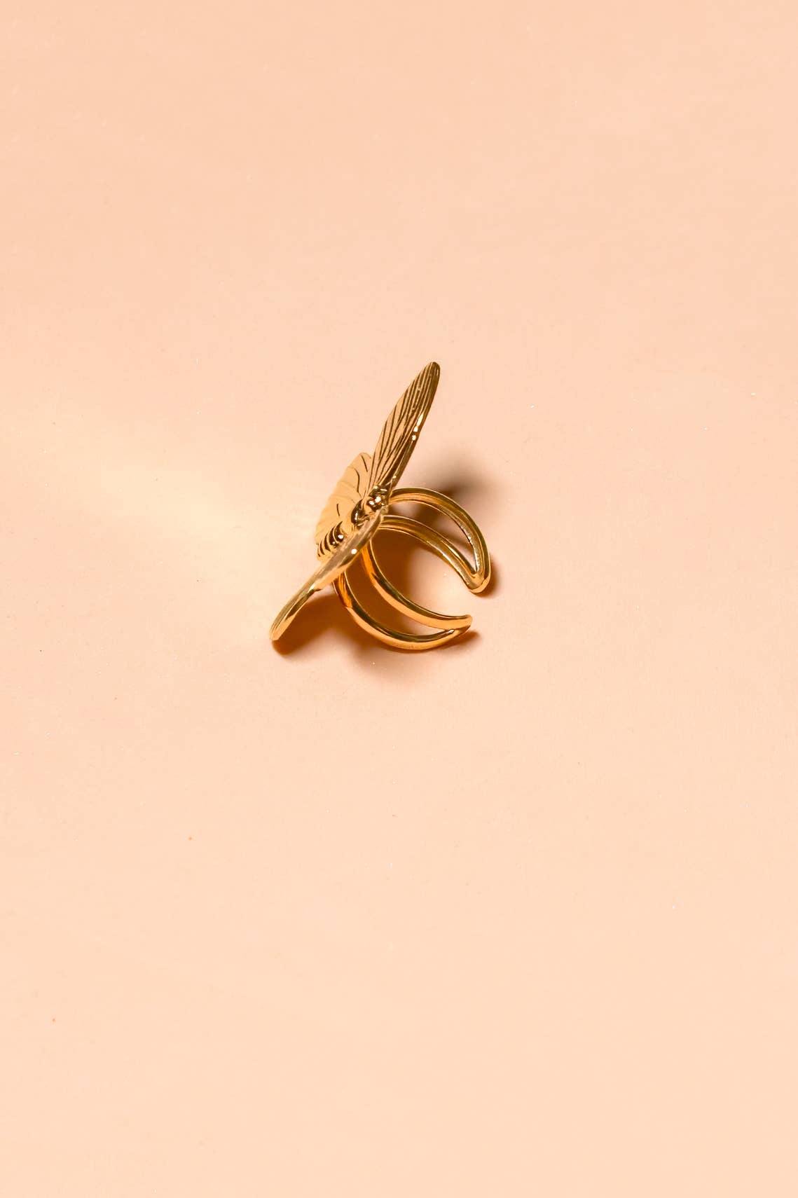 I'll Fly Away Ring - 18K Gold Plated - Out of the Blue