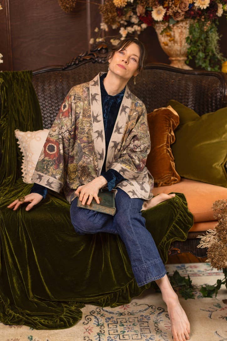 Golden Hour Fleece Cottage Cardigan -Coming Soon Pre-order below