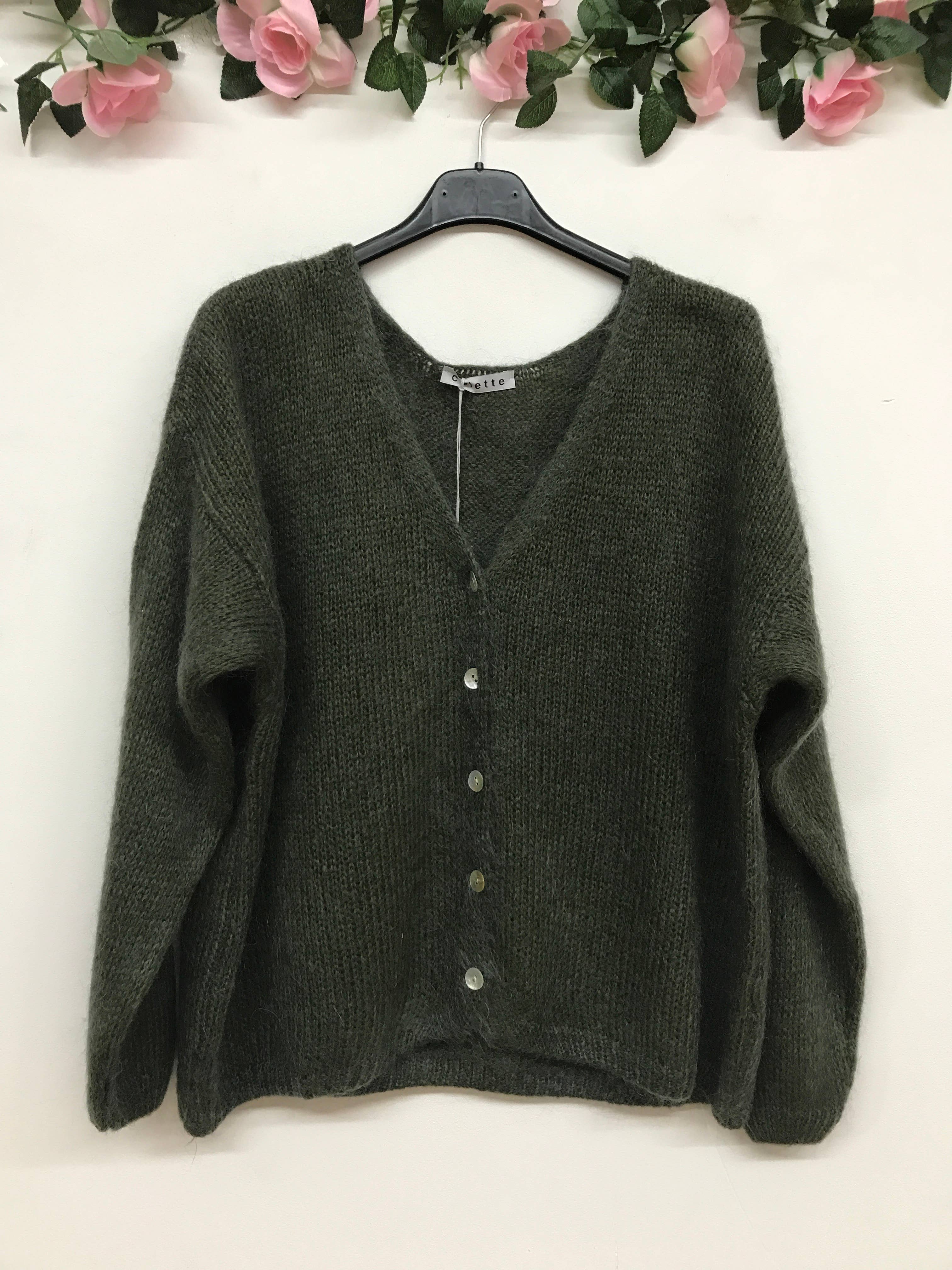 Mohair Cardigan