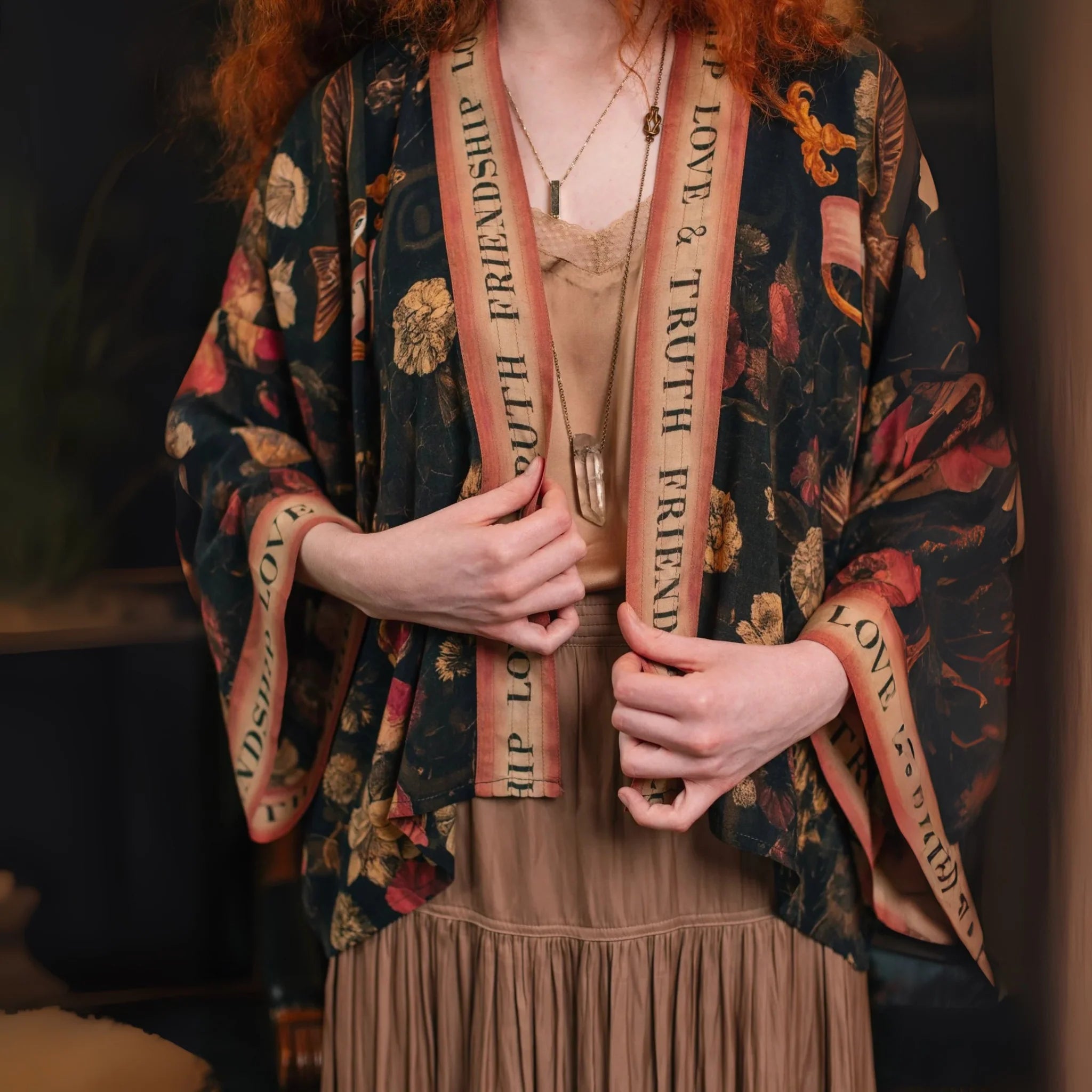 Heart of Gold Pixie Jacket - Out of the Blue