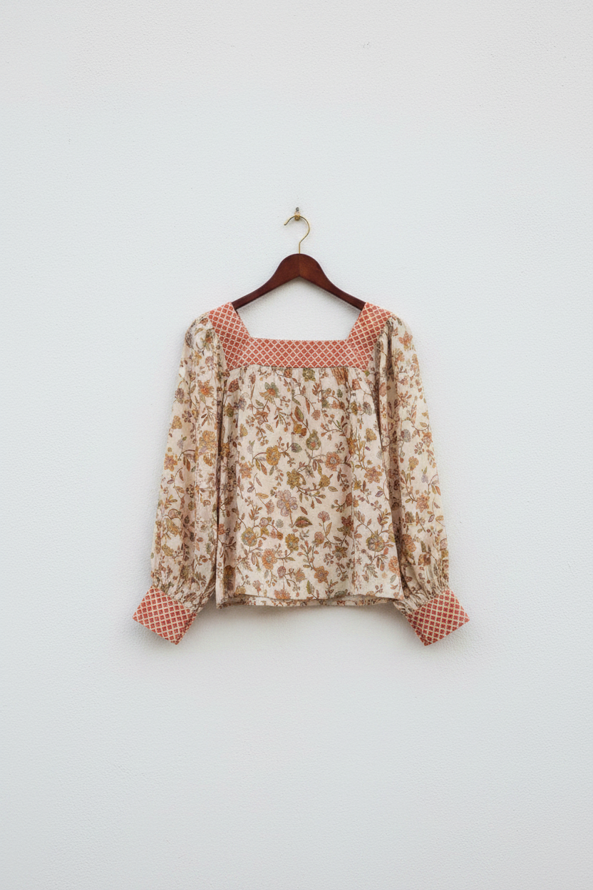 Floral Print Blouse