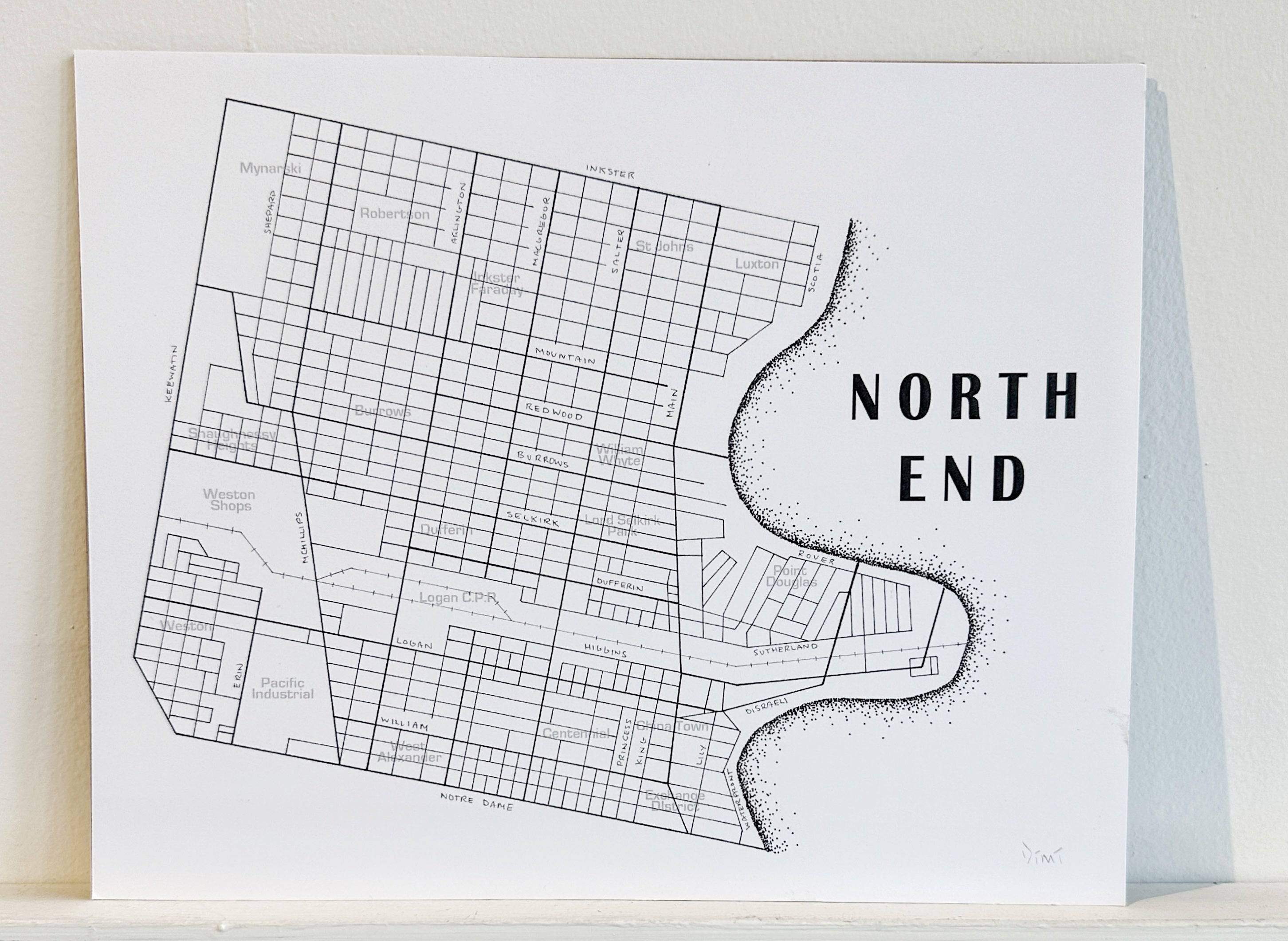 North End 12 x 16 - Out of the Blue