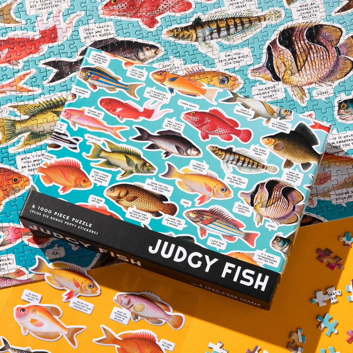 JUDGY FISH 1000 PIECE PUZZLE - Out of the Blue
