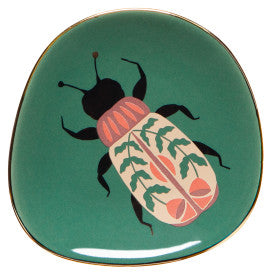 Scarab Trinket Tray - Out of the Blue