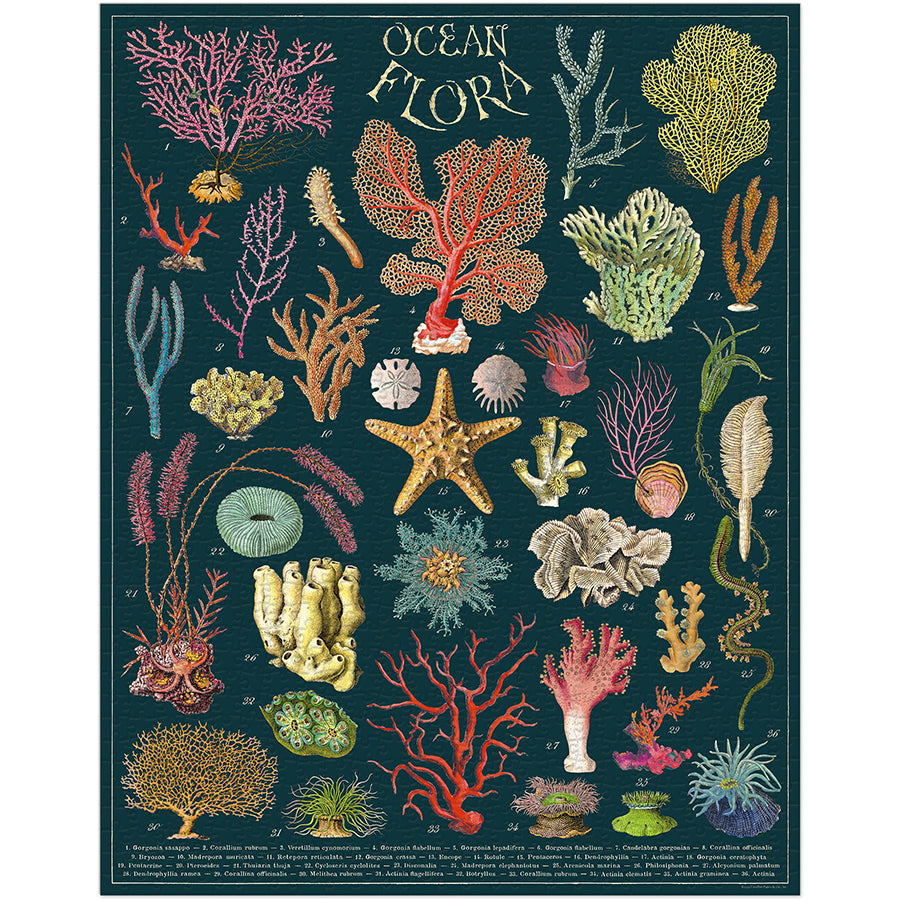 Ocean Flora Puzzle - Out of the Blue