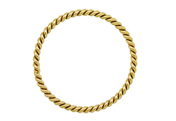 Rope Twist Stacking Ring