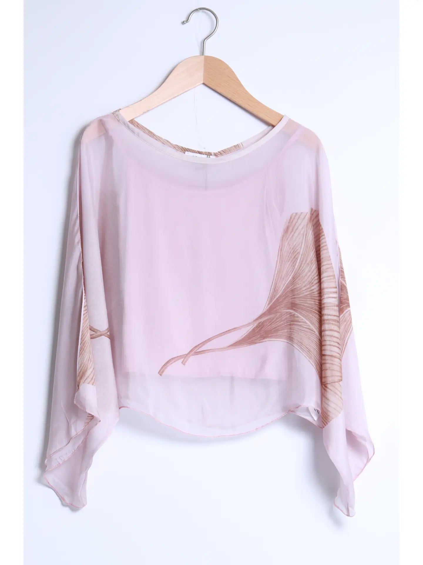 Botanical Silk Blouse
