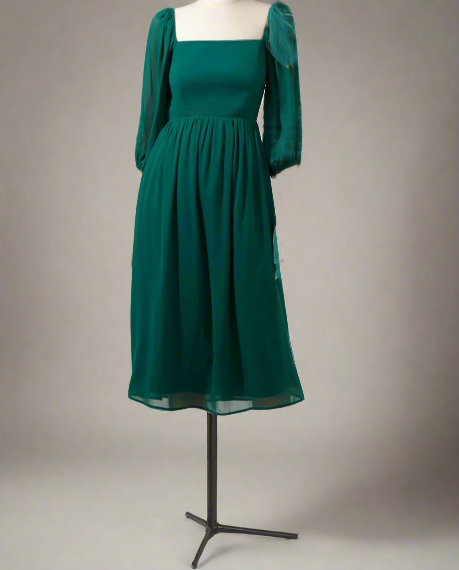 Emerald Midi Dress - Out of the Blue