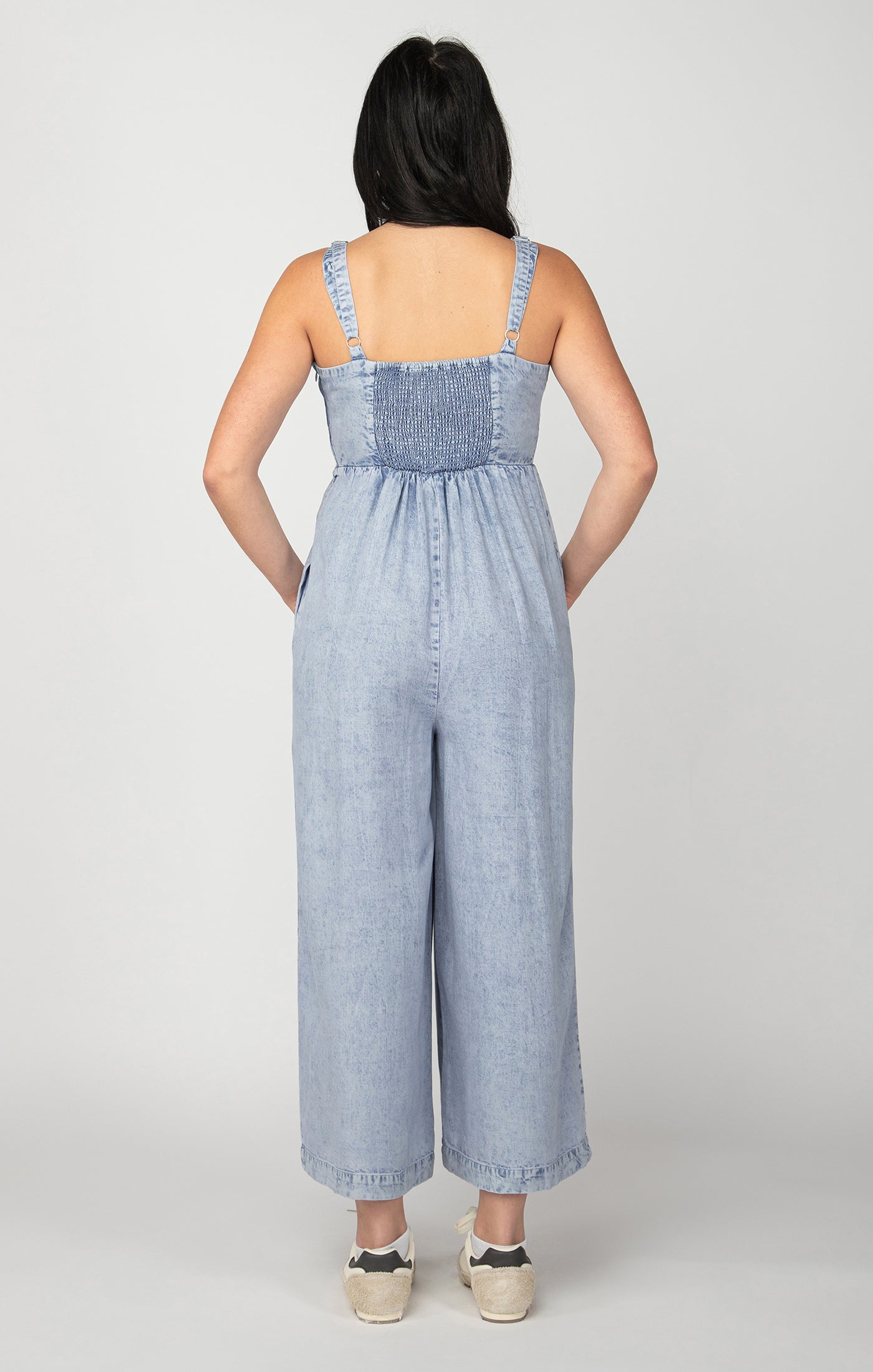 Blue Wash Jumpsuit - Out of the Blue