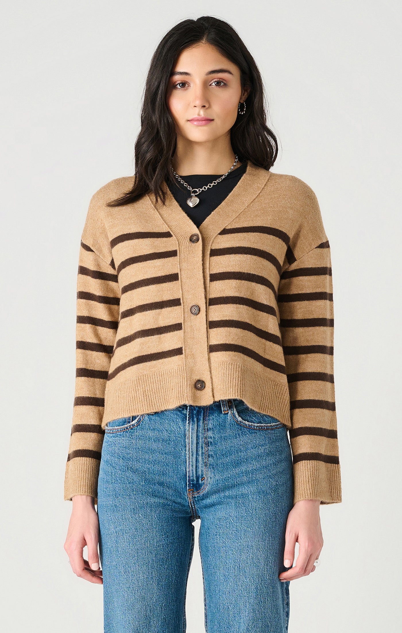 Striped Cardigan