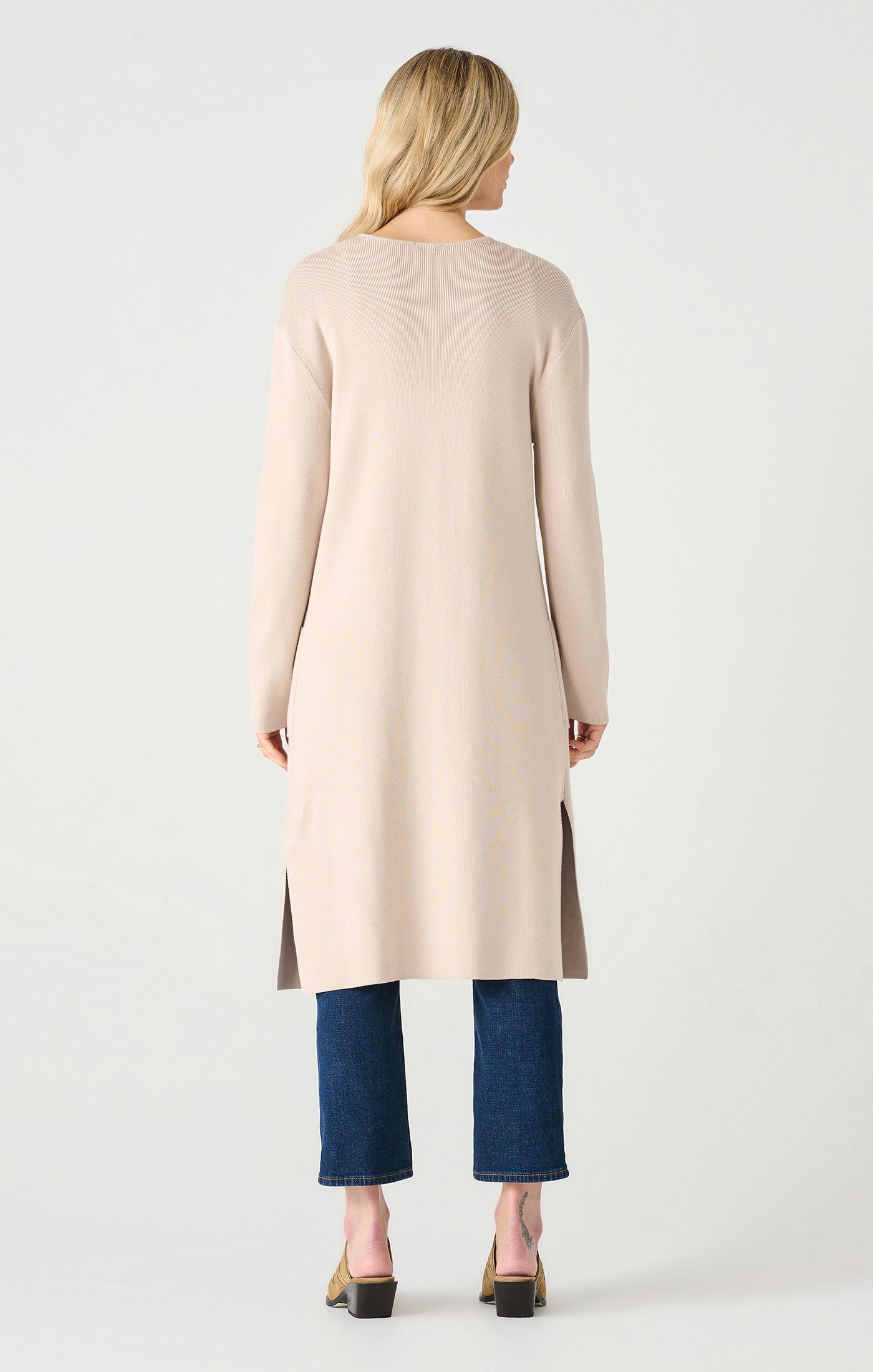 LONGLINE OPEN CARDIGAN