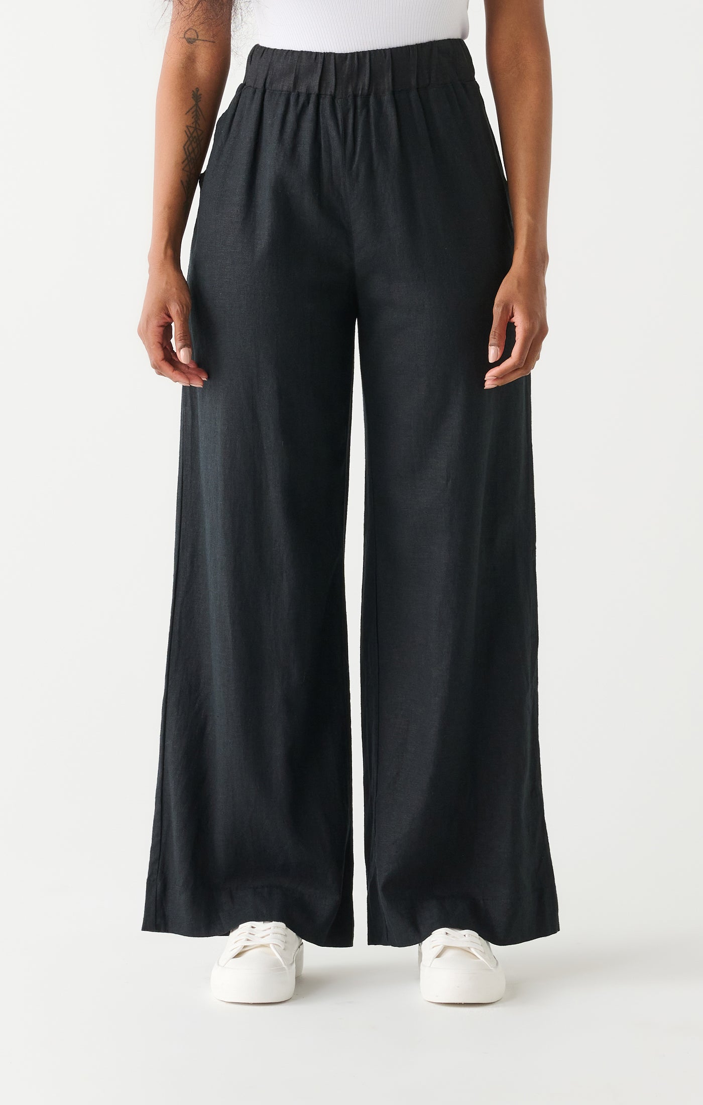 Linen Blend Pant - Out of the Blue
