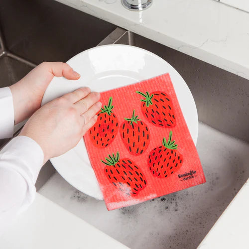 Berry Sweet Dishcloth - Out of the Blue