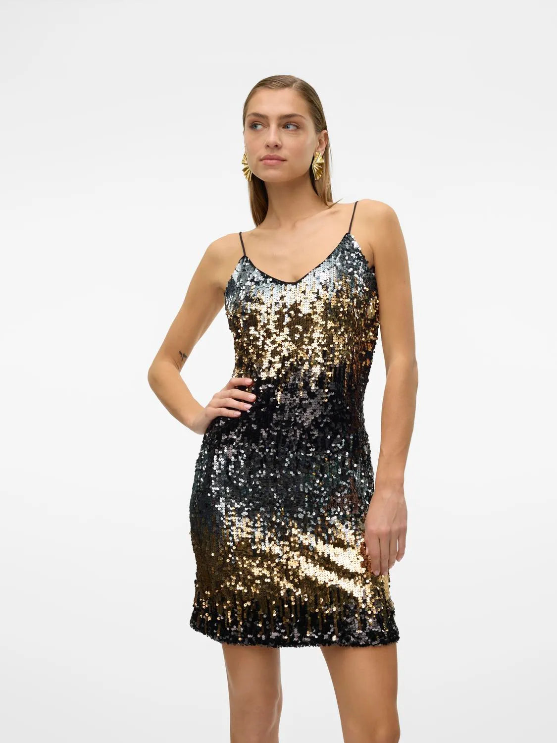 Ombre Sequin Dress