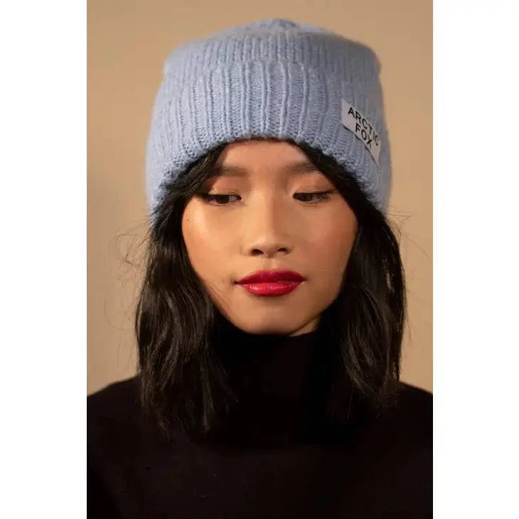Mohair Beanie - Sky Blue - Out of the Blue