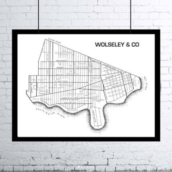 WOLSELEY PRINT 12X16 - Out of the Blue