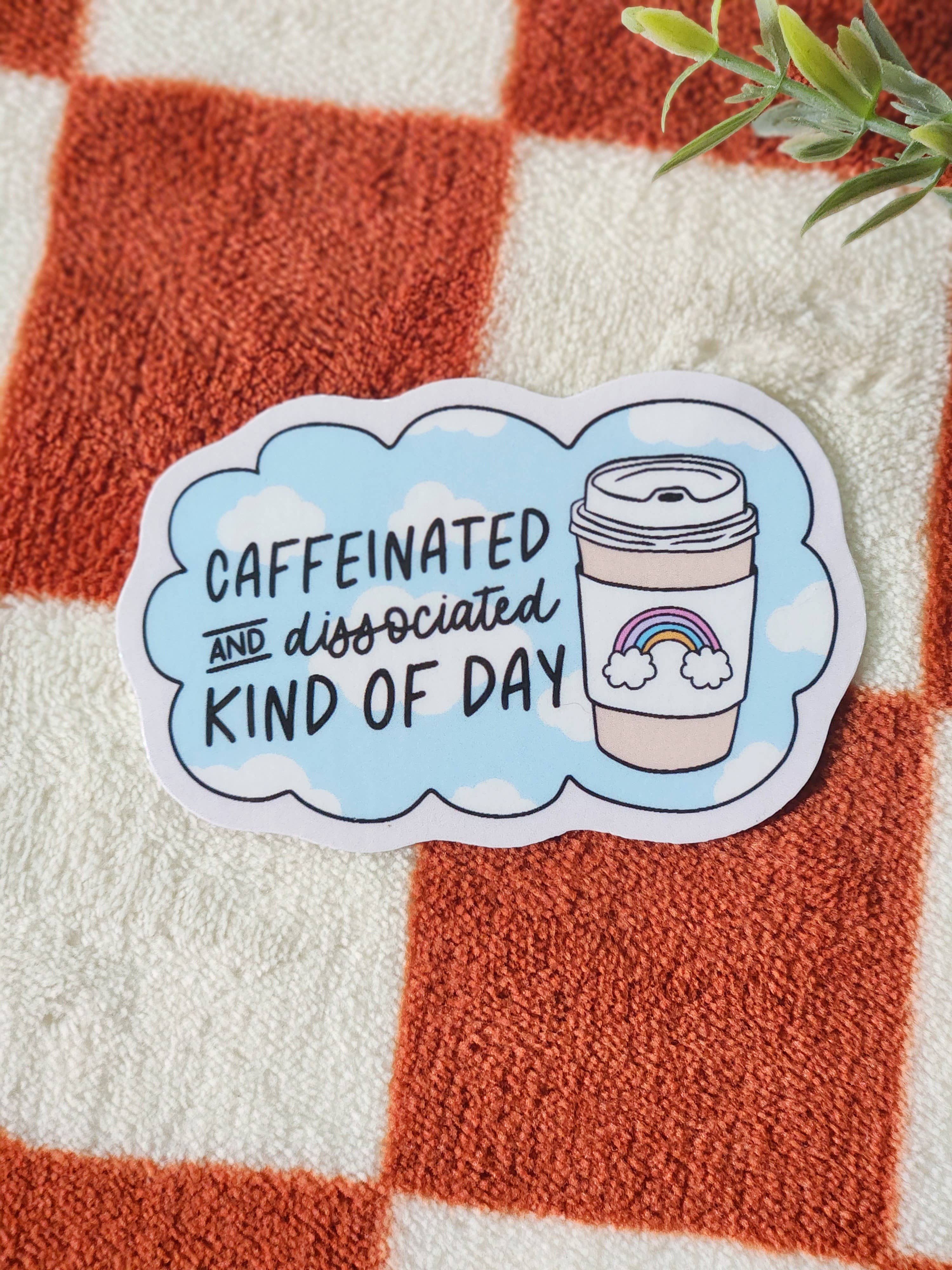 Iced Coffee Sticker - Out of the Blue