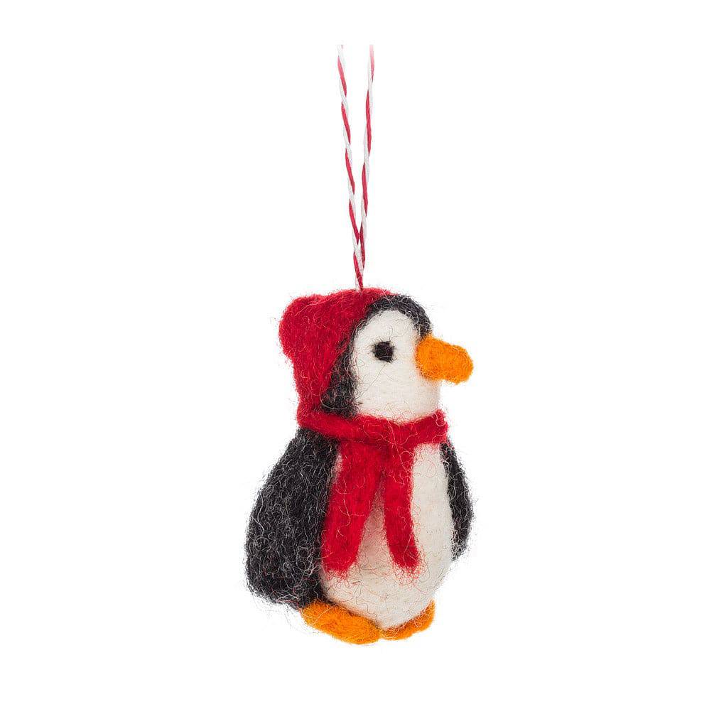 Penguin Hat Ornament - Out of the Blue