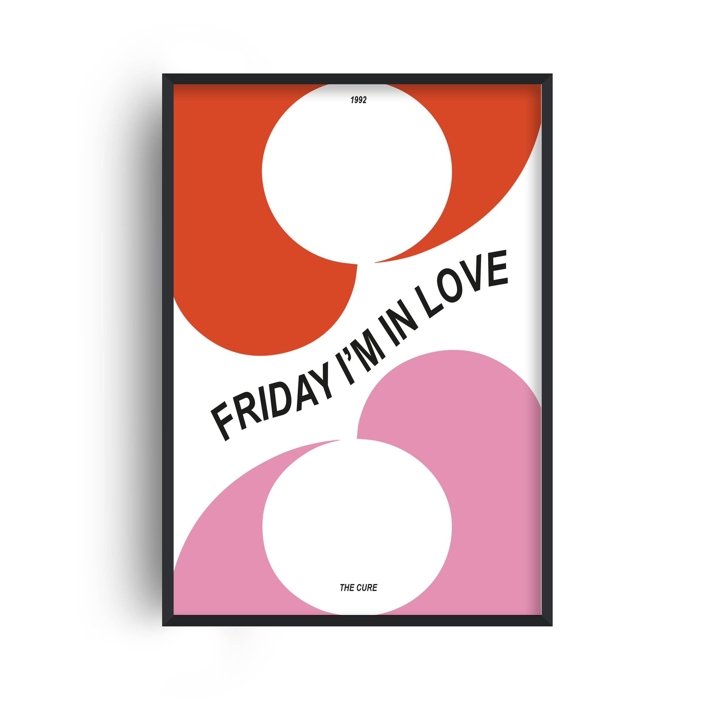 Friday I'm In Love The Cure Music Inspired Giclée Art Print - Out of the Blue