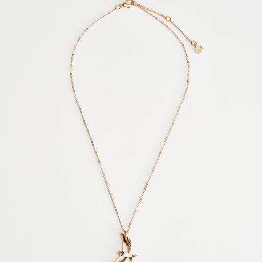 Swallow Short Necklace - Out of the Blue