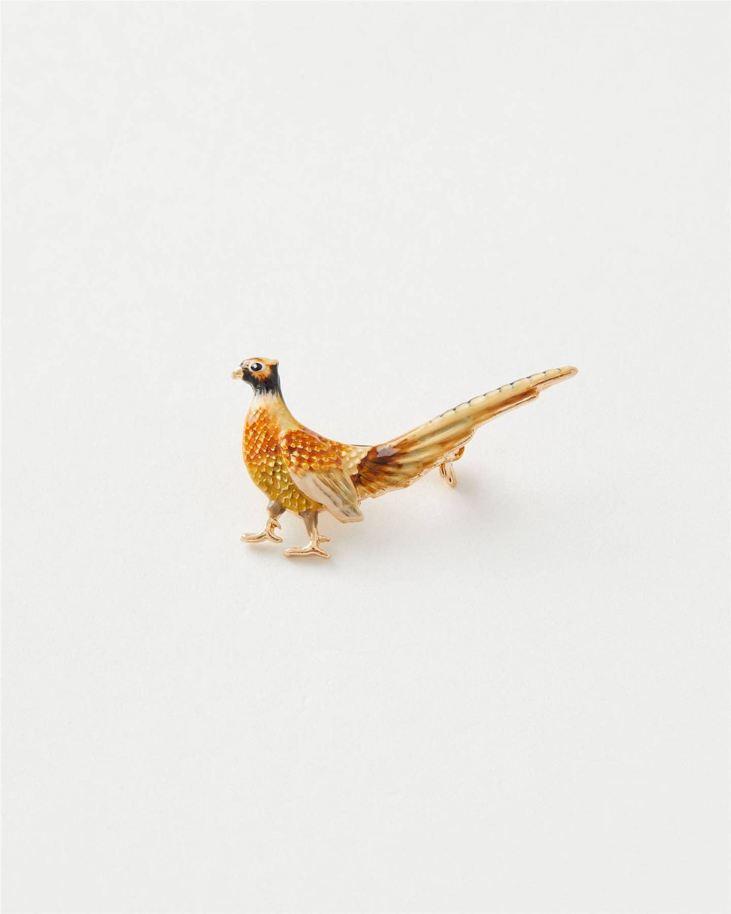 Pheasant Brooch - Out of the Blue