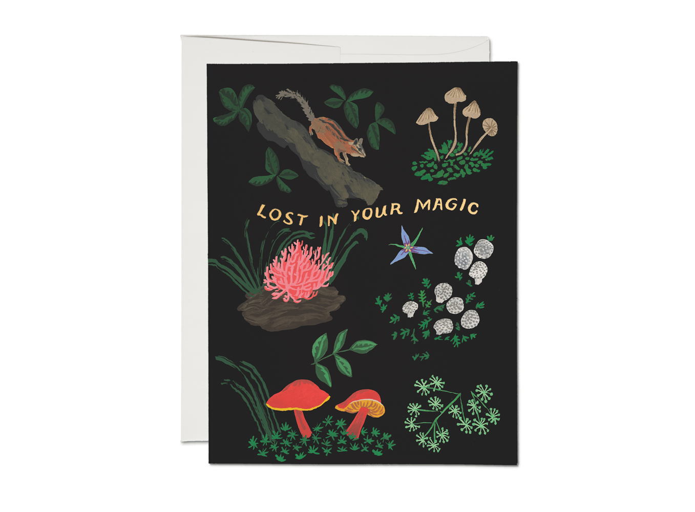 Lost in Your Magic love greeting card - Out of the Blue