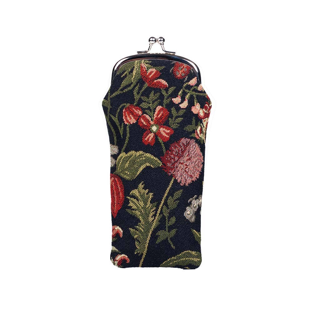 GPCH-MGDBK | MORNING GARDEN BLACK GLASSES SUNGLASSES POUCH CASE - Out of the Blue