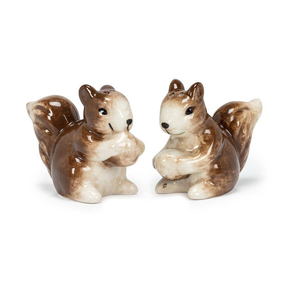 SALT & PEPPER SHAKERS SQUIRRELS - Out of the Blue