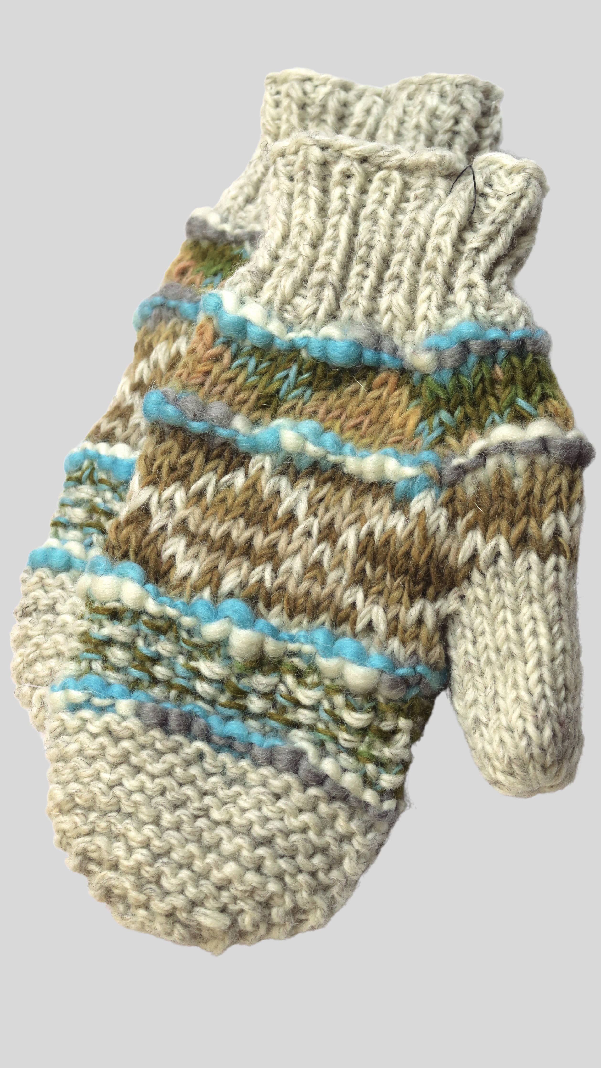 Fair Isle Mitten - Out of the Blue