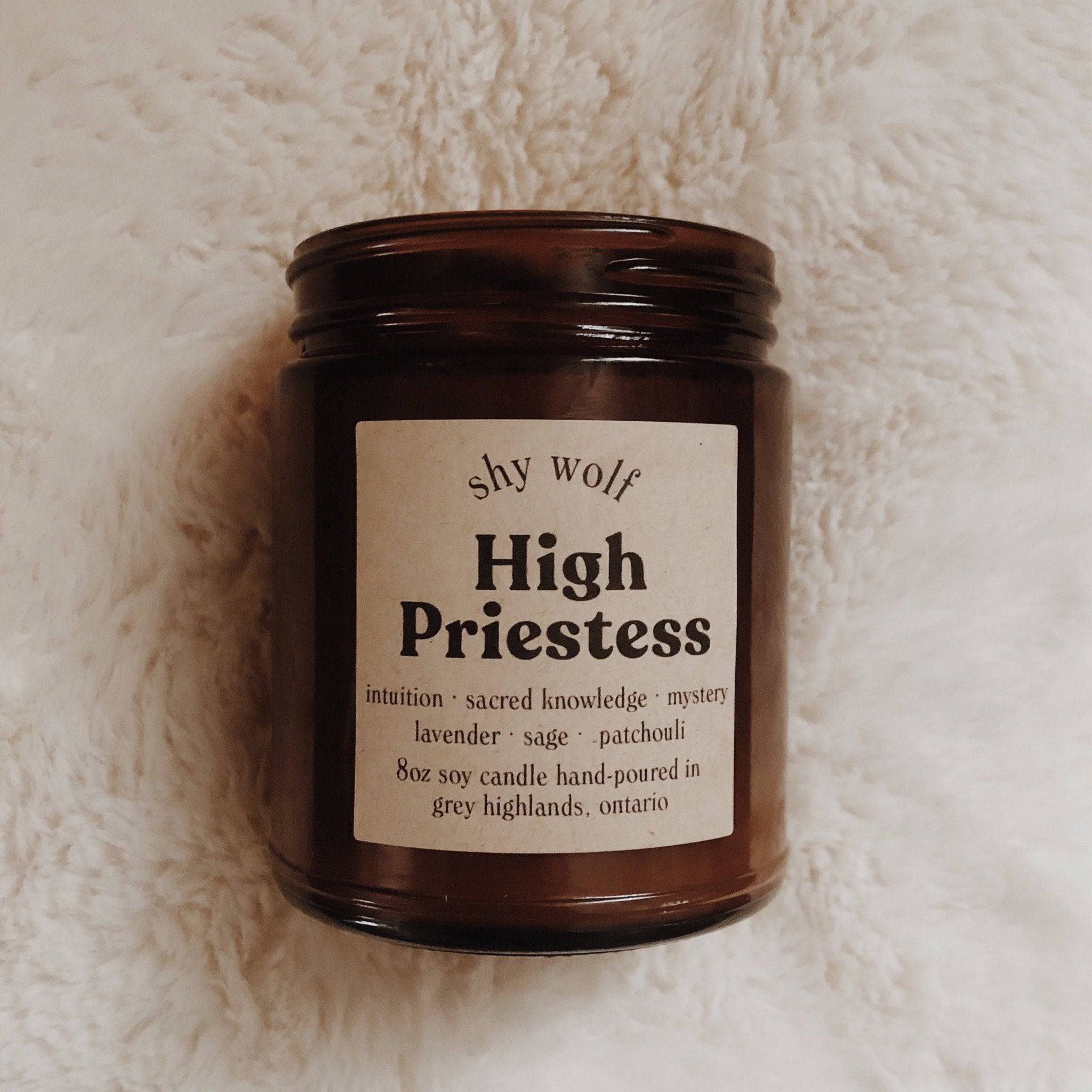 HIGH PRIESTESS CANDLE - Out of the Blue