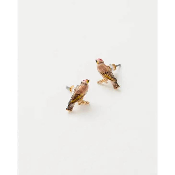 Goldfinch Stud Earrings - Out of the Blue