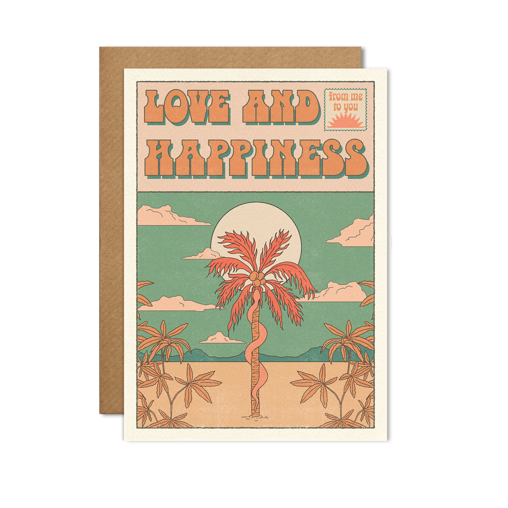 Love and Happiness Card - Out of the Blue
