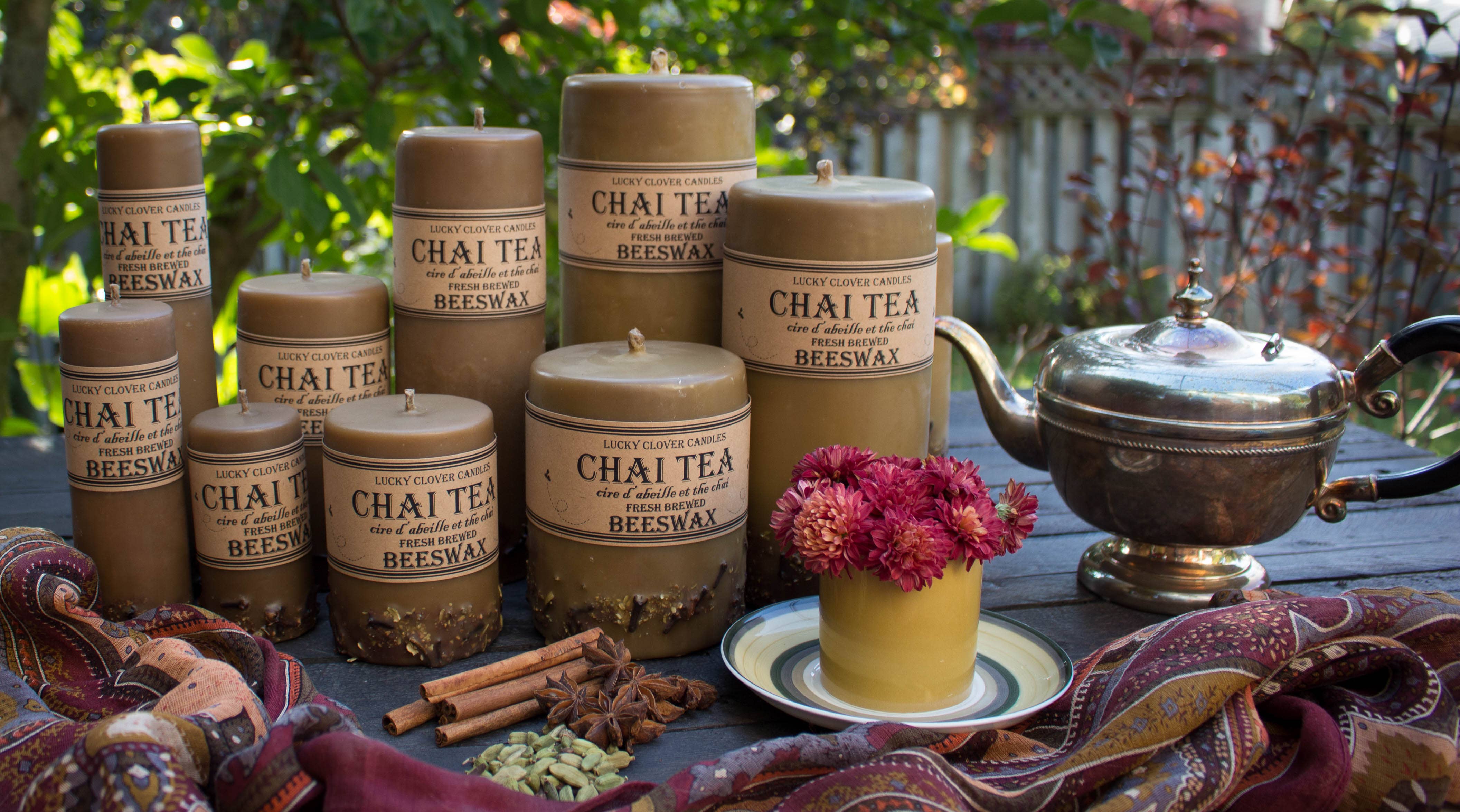 Chai Candles: 2x4T - Out of the Blue