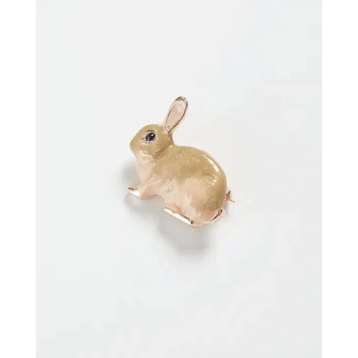 Rabbit Brooch - Out of the Blue