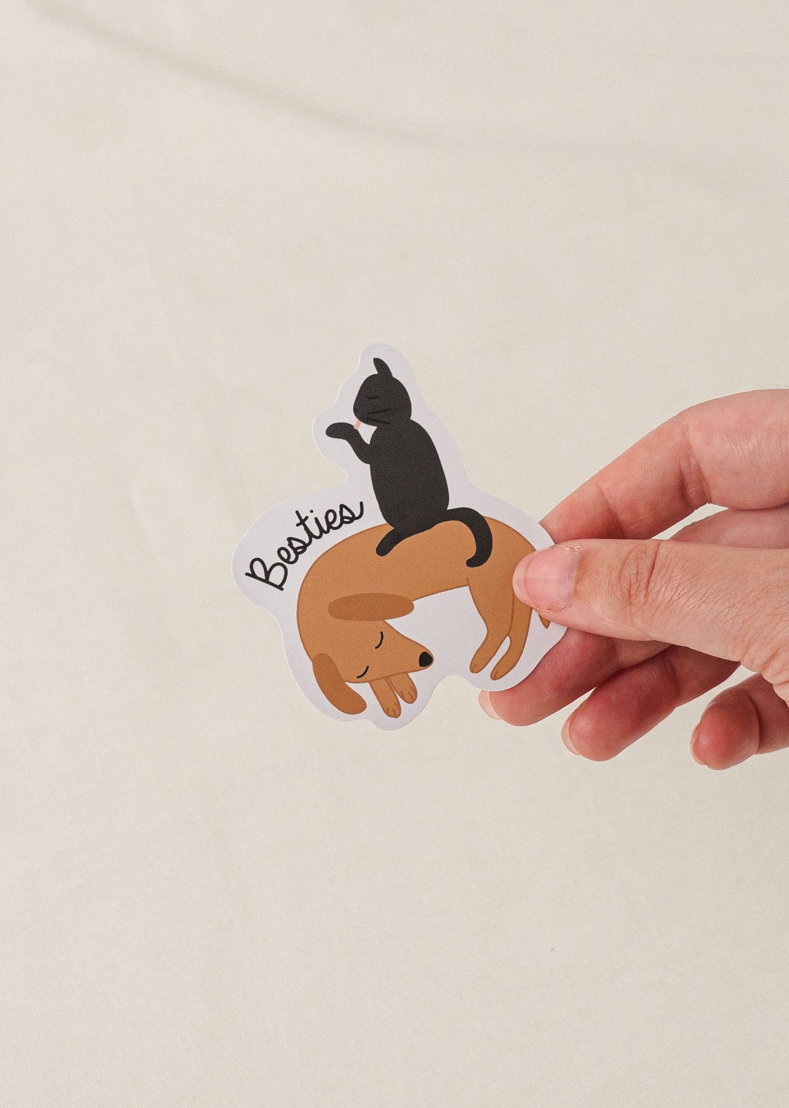 Besties - Vinyl Sticker - Out of the Blue