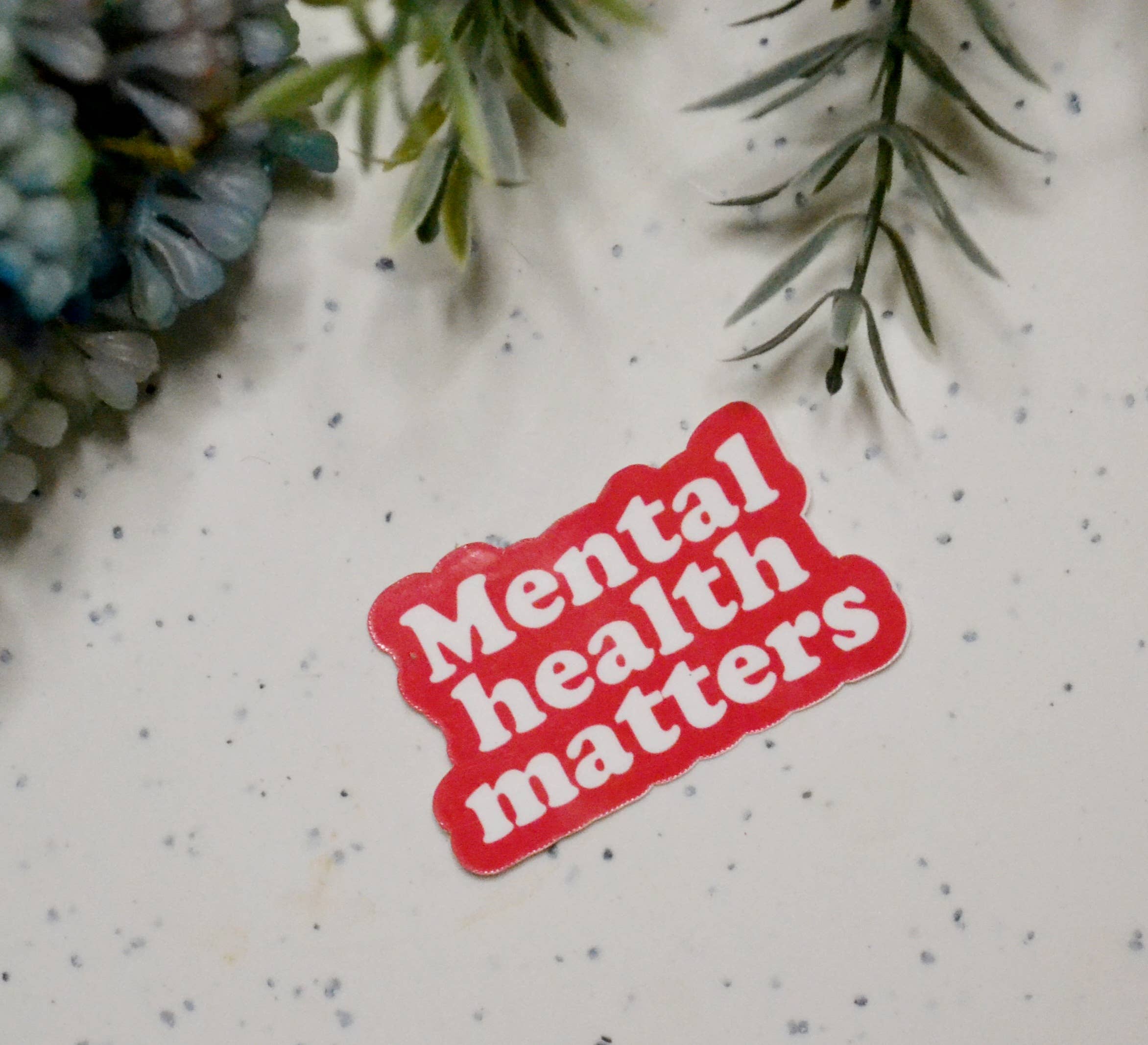 Mental Health Sticker - Out of the Blue