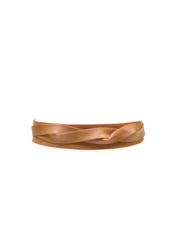 Midi Wrap Belt - Tan - Out of the Blue