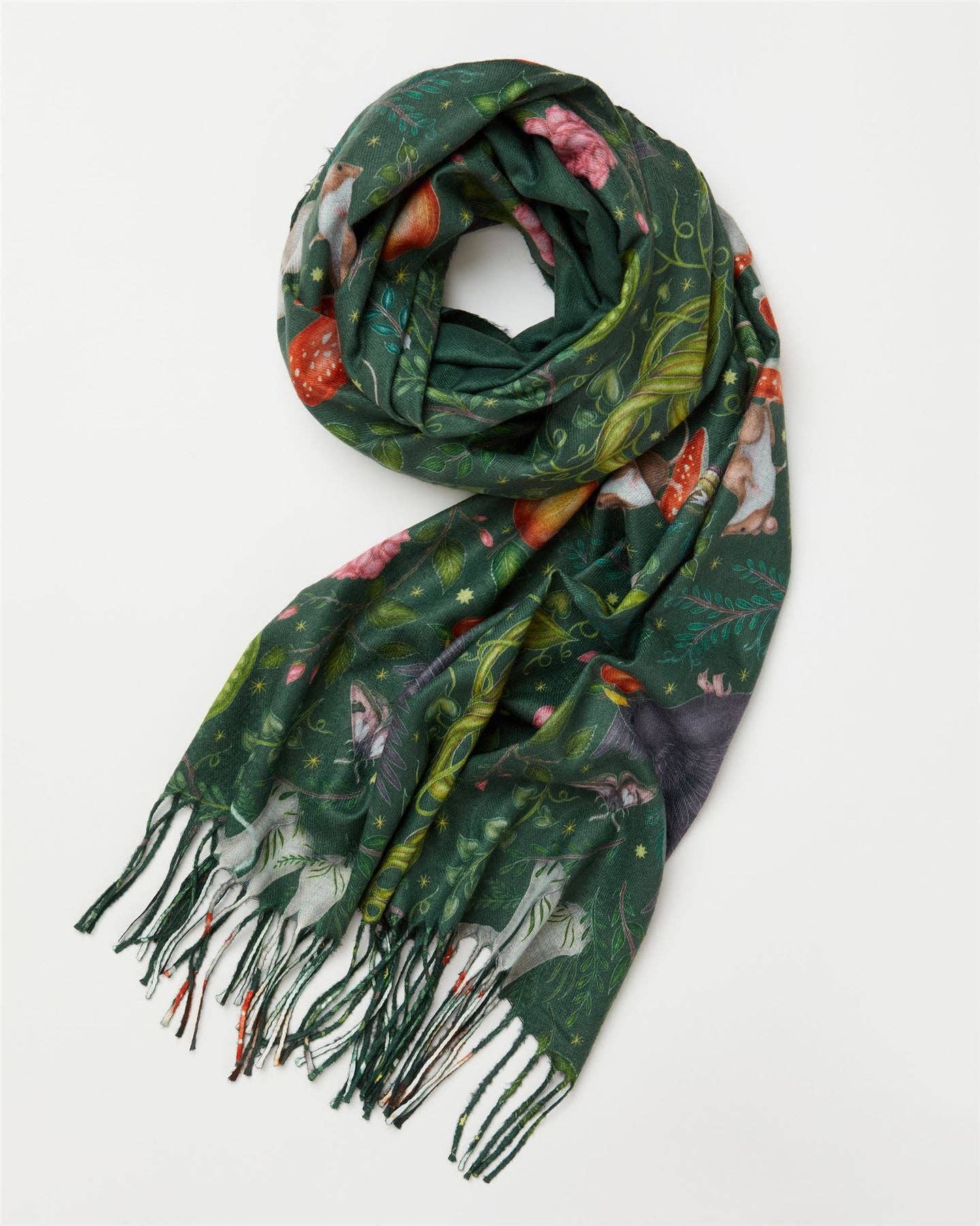 Catherine Rowe's Into The Woods Scarf - Out of the Blue