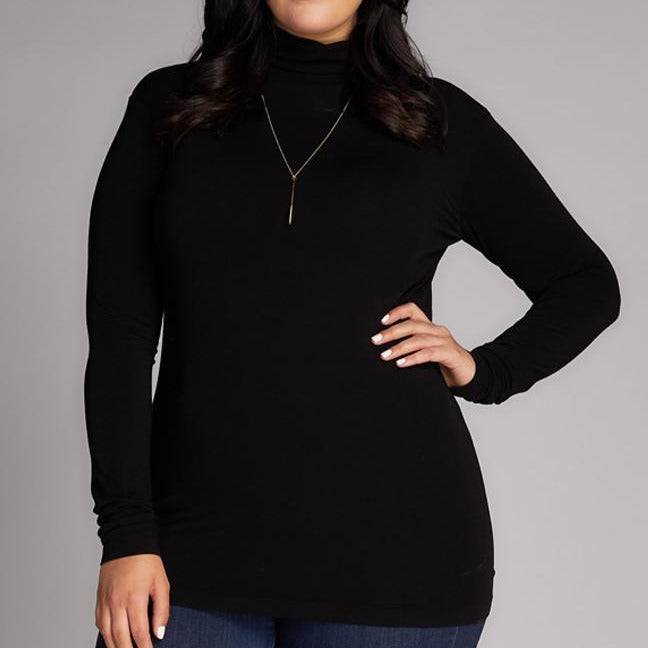 BAMBOO TURTLENECK PLUS SIZE - Out of the Blue