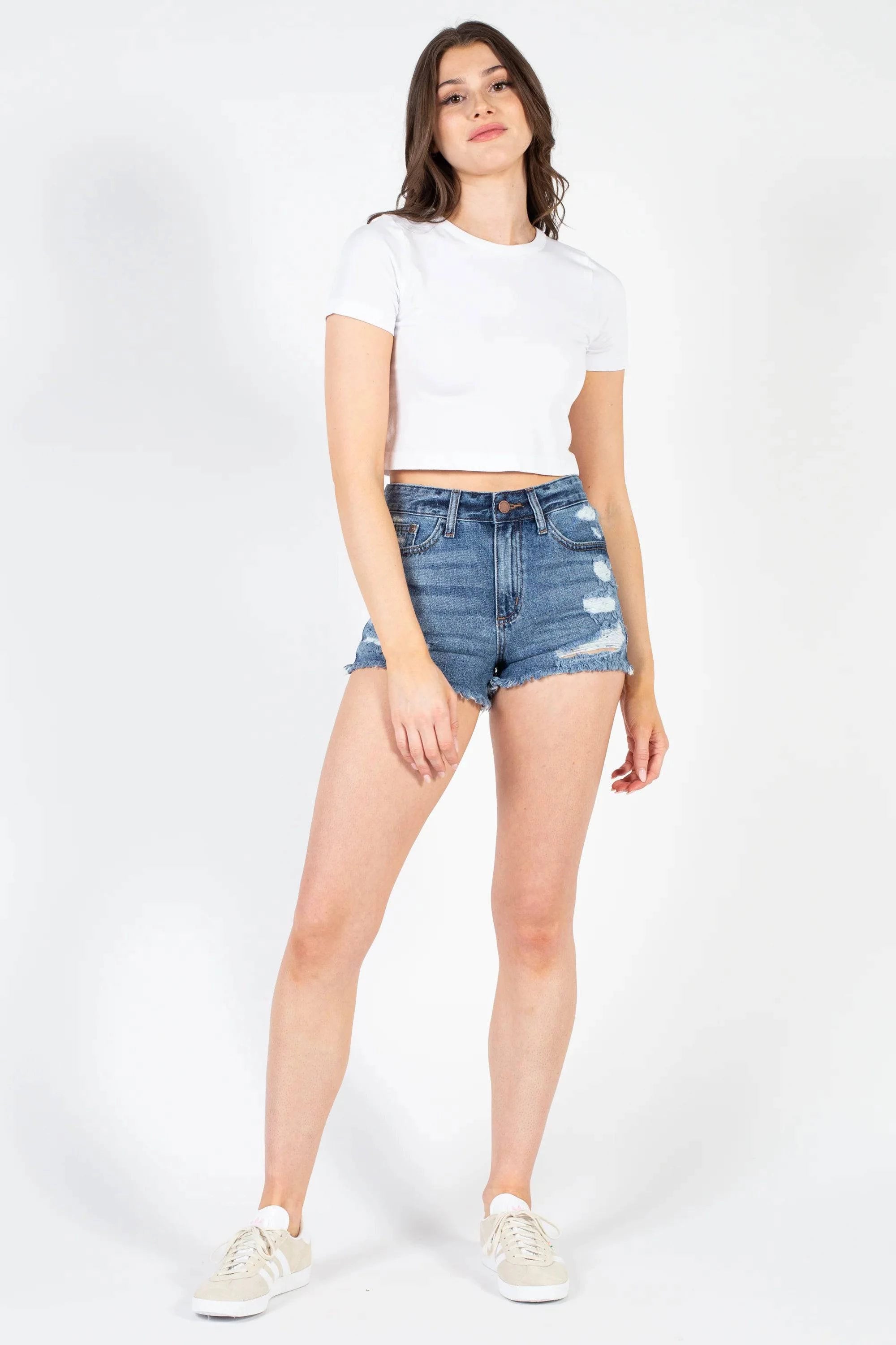 BAMBOO CROP TOP - Out of the Blue