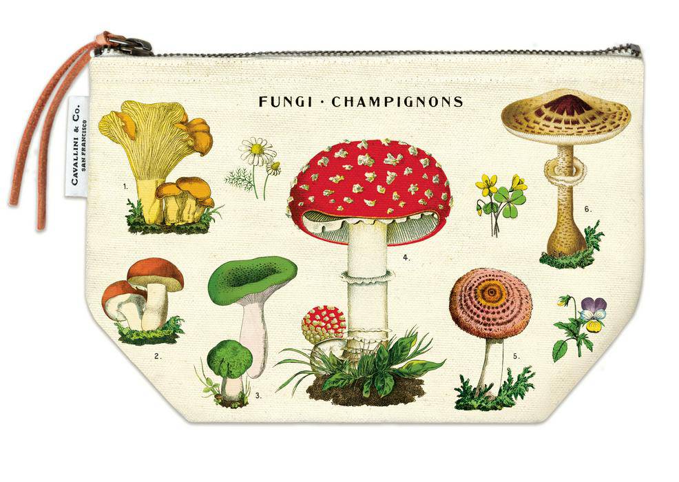 MUSHROOMS VINTAGE POUCH - Out of the Blue