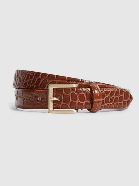 Leather/Suede Belt - Out of the Blue