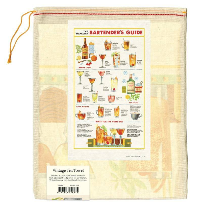 BARTENDER TEA TOWEL - Out of the Blue