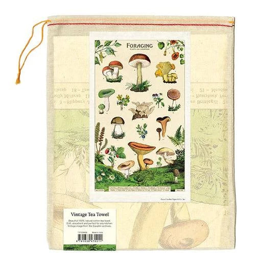 Foraging Tea Towel - Out of the Blue