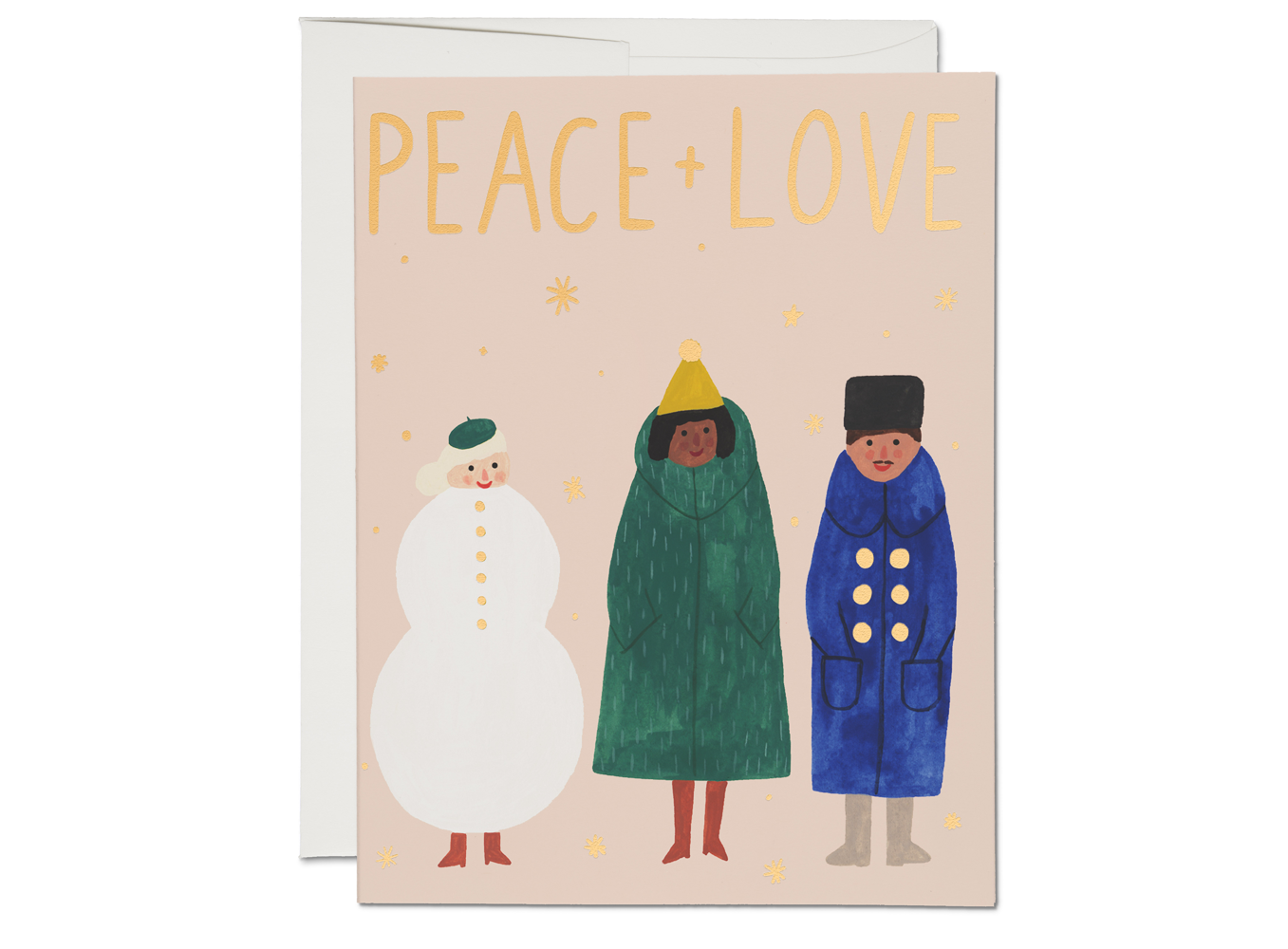 Peace & Love Card - Out of the Blue