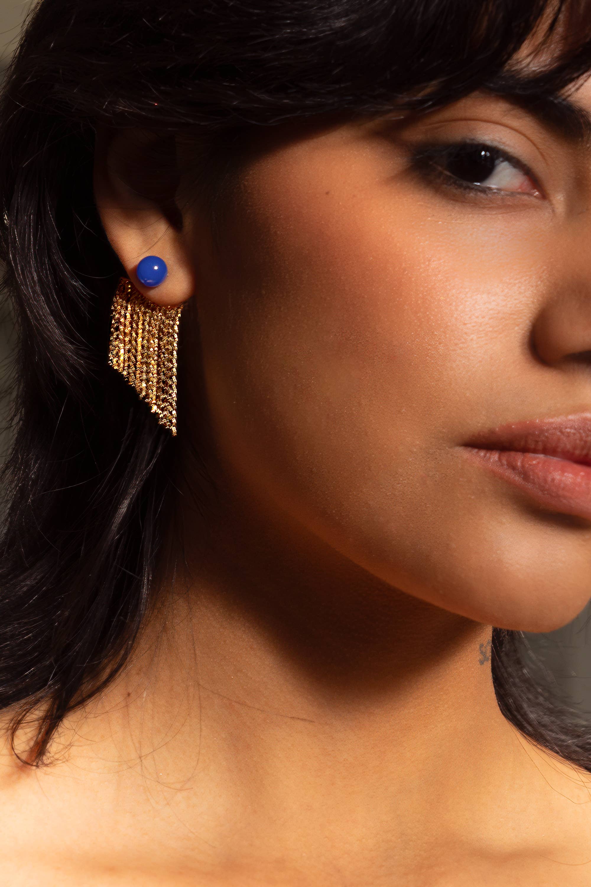 Rubell Layered Earring - 18K Gold Plated - Out of the Blue