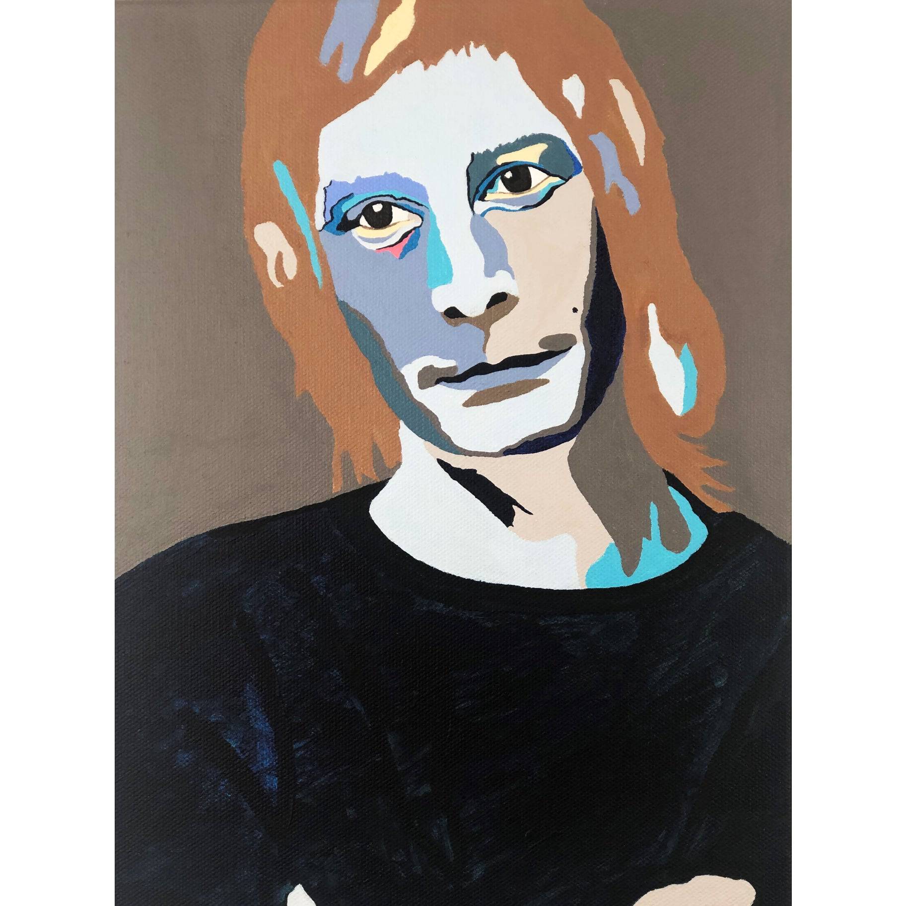 CHARLIE WATTS PRINT - Out of the Blue
